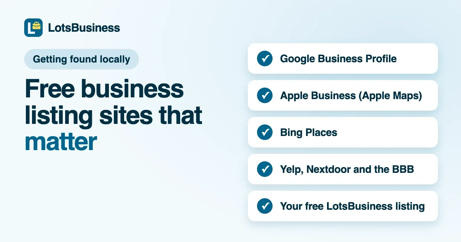 Free Business Listing Sites That Matter (2026)