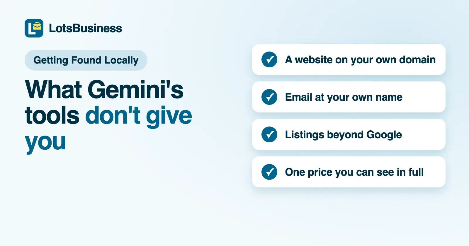 What Google's Gemini Tools for Small Business Don't Give You